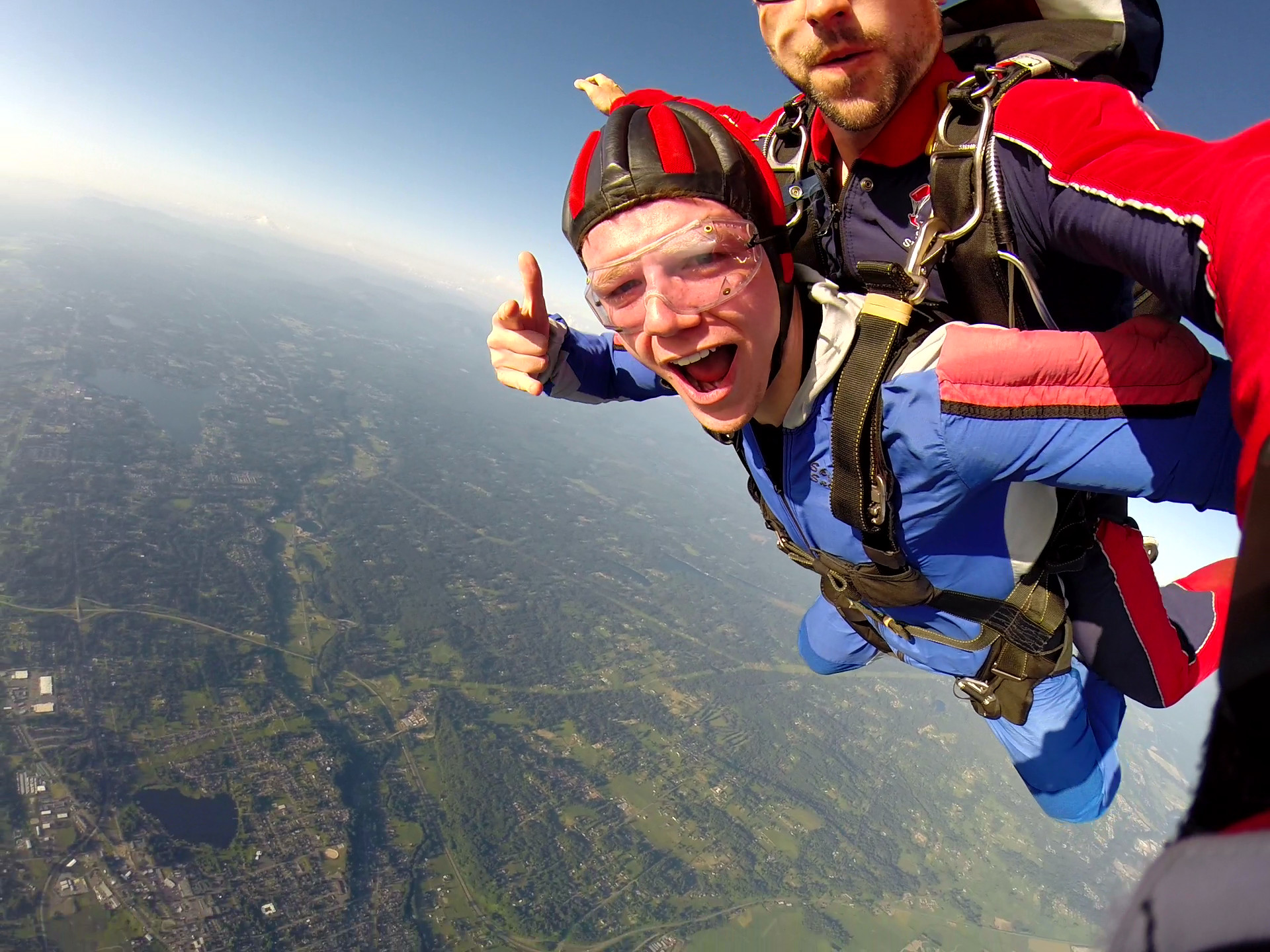 Me skydiving in 2014